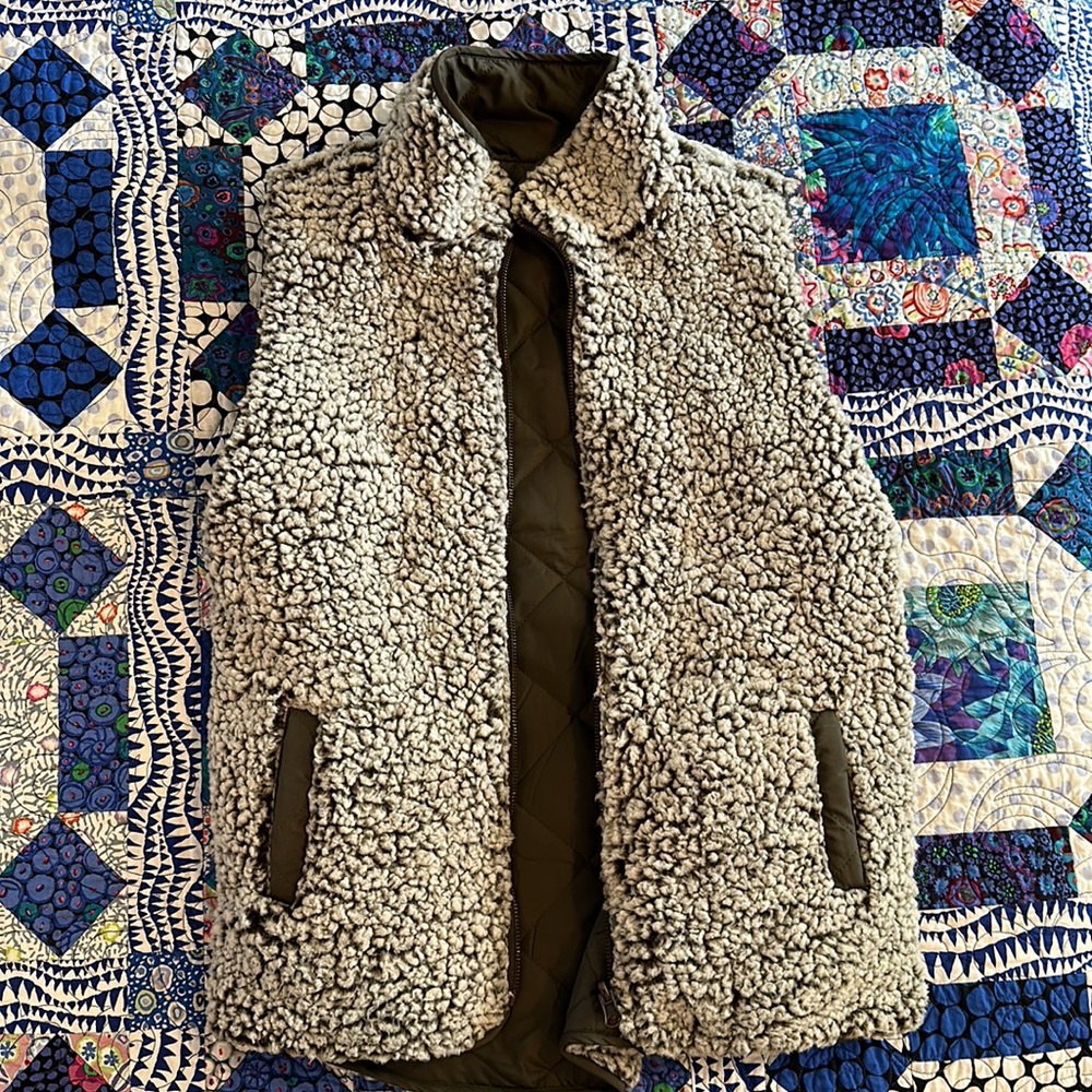 Reversible Cozy Vest - New without Tags